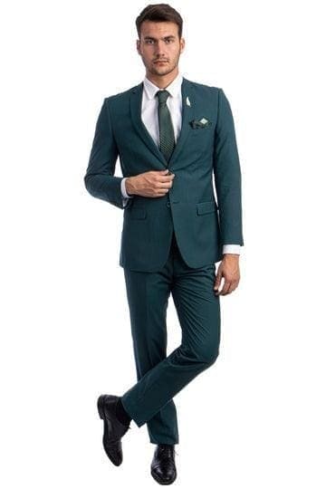 Peacock Blue Suit – Formal Men’s Suit