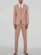 Mauve Two Button Suit