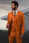 Burnt Orange Mens Suit - AlbertoNardoniStore