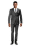 Skinny Fit Suit - Extra Slim Fit Suit Charcoal Gray Ultra Slim Fit 3-Piece Prom Suit