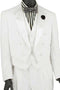 White Tuxedo Tailcoat - White Wedding Suit