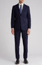 Plaid Trim Fit Notch Lapel Two-Piece Suit