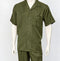 Dreams Mens Olive Short Sleeve Walking Suit Daytona 256-04