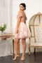 Embellished Cold Shoulder Dress by Elizabeth KGS1996
