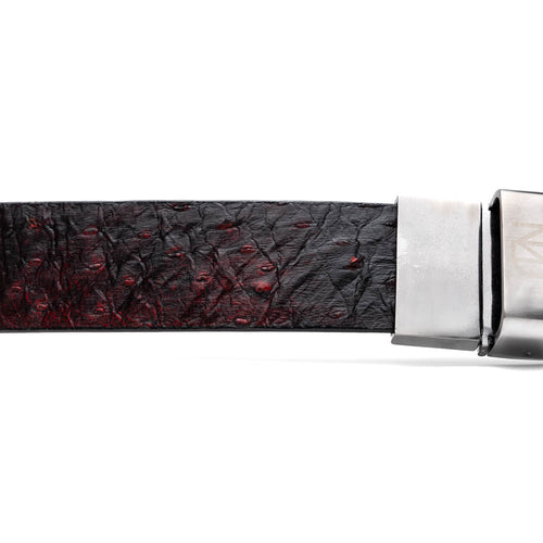 Marco Di Milano Domenico Belt Blackcherry Leather Shoes