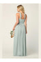 Eva USA 3206 Halter Long Bridesmaids Dress