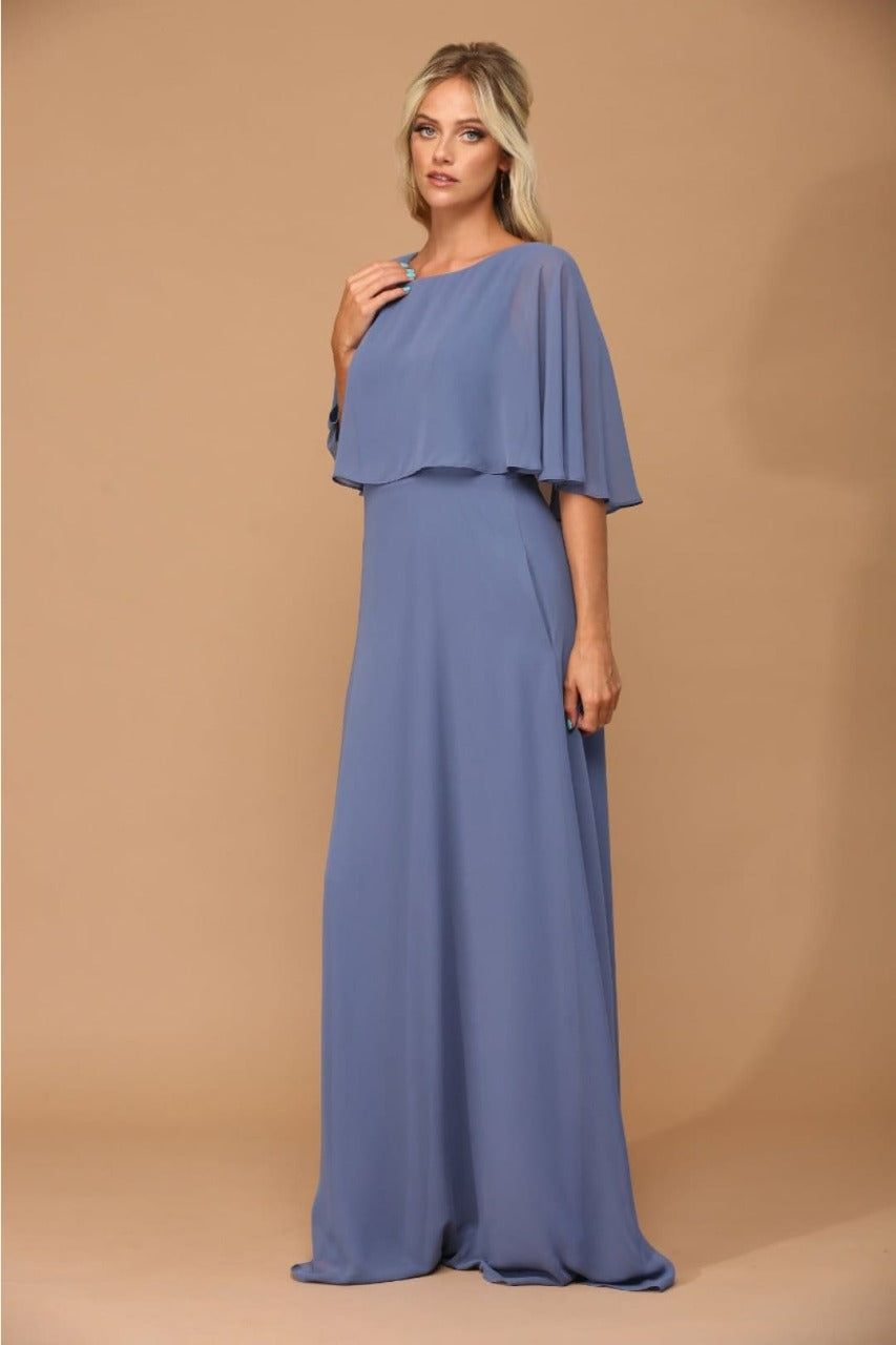 Eva USA 3348 Chiffon Mother of the Bride Gown with Pockets