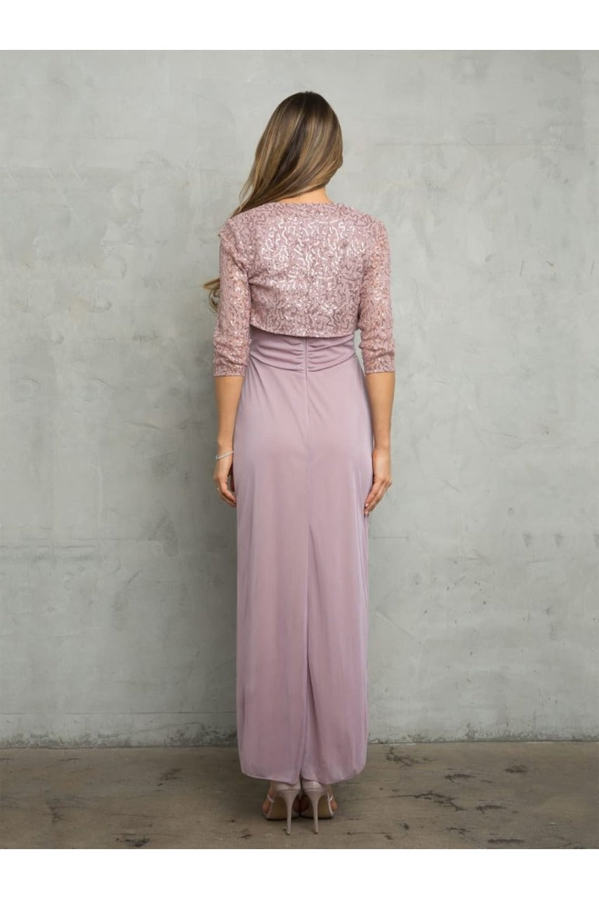 Eva USA 3406 Mother of the Bride Sweetheart 2 Pc Chiffon Bolero Dress