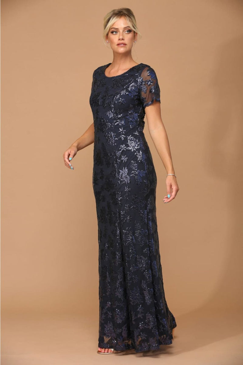 Short Sleeve Mother of the Bride Gown by Eva USA – New Collection