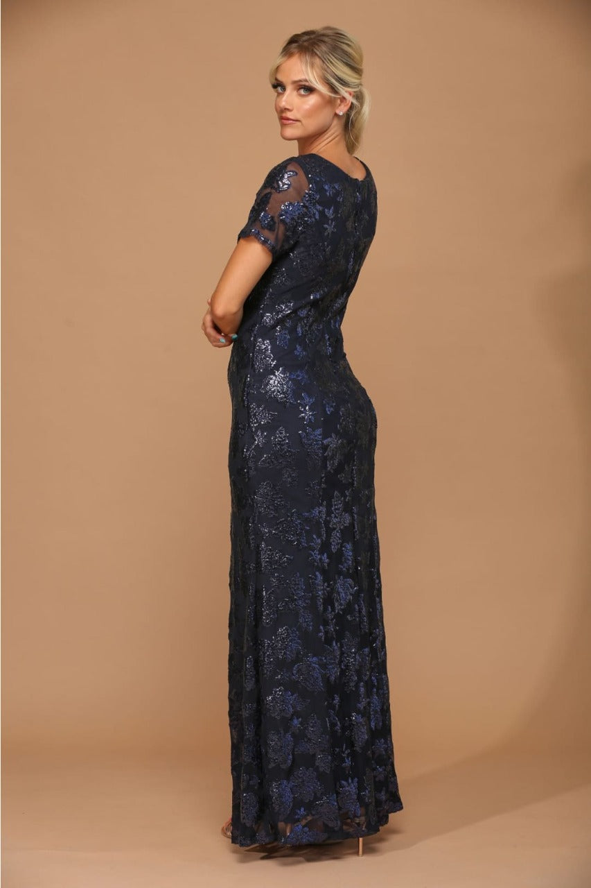 Short Sleeve Mother of the Bride Gown by Eva USA – New Collection