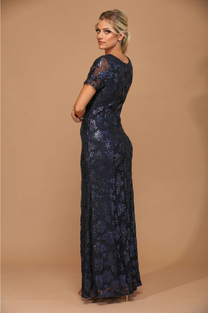 Short Sleeve Mother of the Bride Gown by Eva USA – New Collection