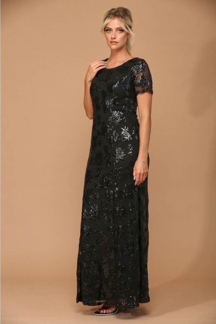 Short Sleeve Mother of the Bride Gown by Eva USA – New Collection