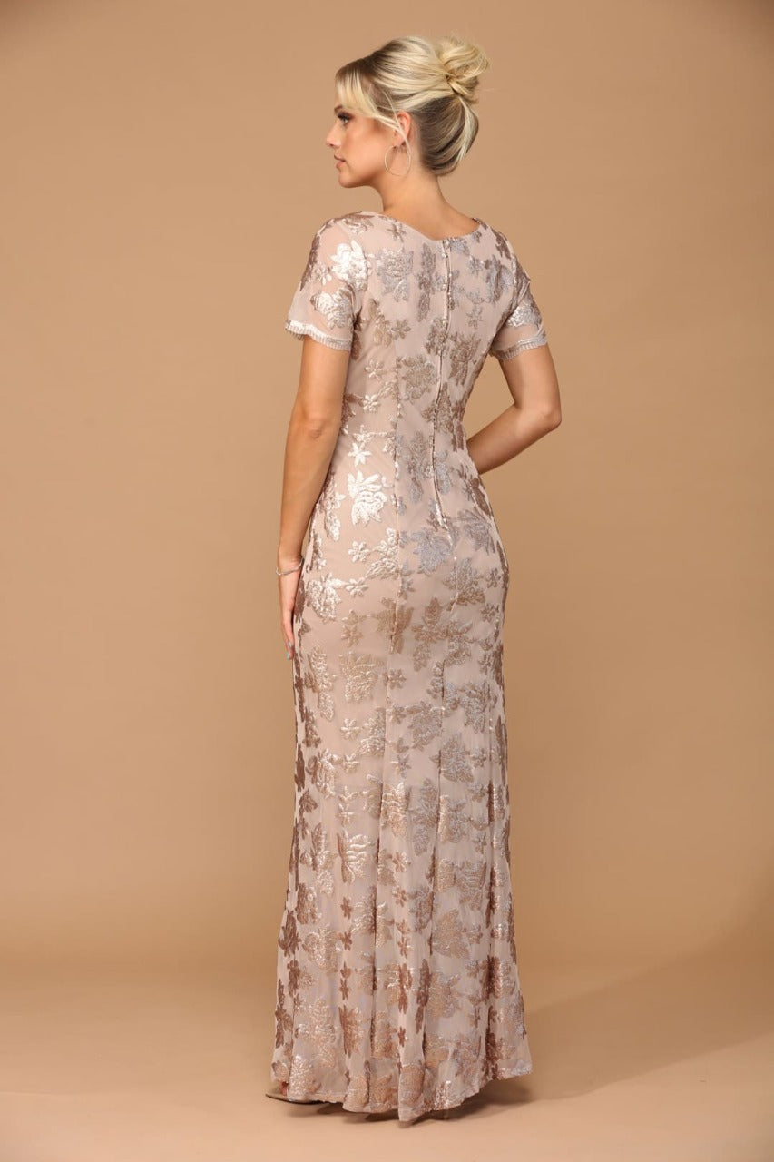 Short Sleeve Mother of the Bride Gown by Eva USA – New Collection