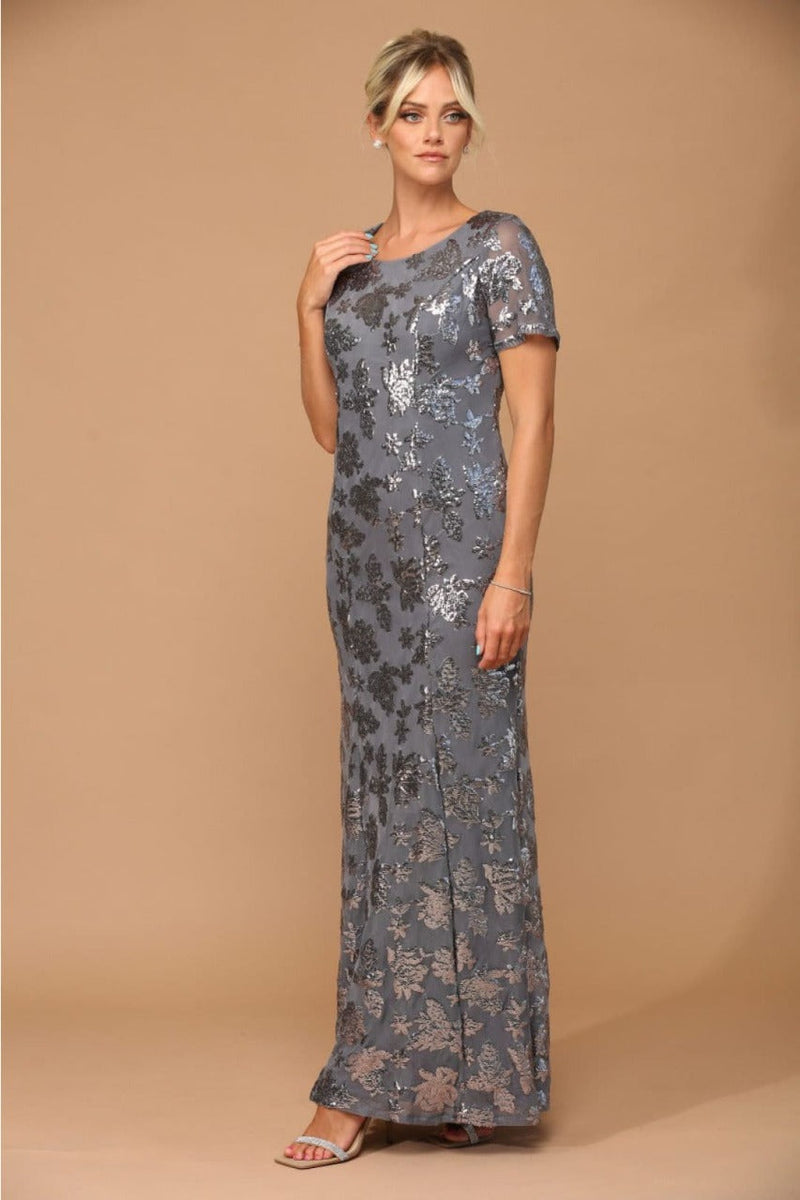 Short Sleeve Mother of the Bride Gown by Eva USA – New Collection