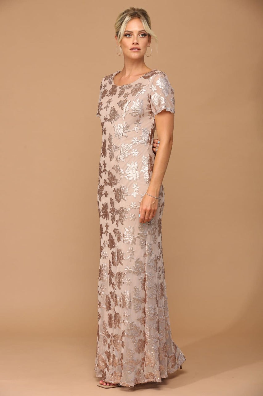 Short Sleeve Mother of the Bride Gown by Eva USA – New Collection
