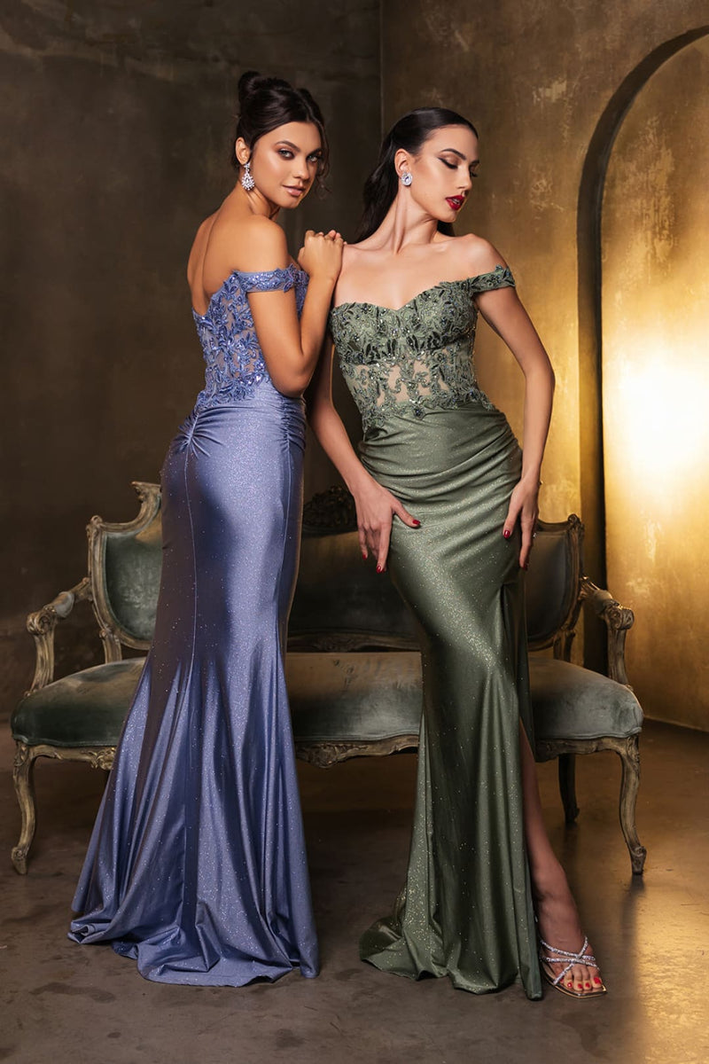 Evening Dress Sweetheart Sequin Sheath Prom Gown By May Queen MQ2148