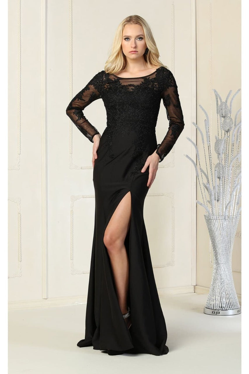 Evening Gown Long Sleeve