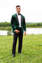 Green Prom Tux - Emerald Green Mens Tuxedos