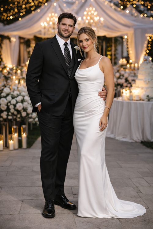 Extra Long Tuxedo Big And Tall Tuxedo Mix And Match Suits Black Cristal Big And Tall Two Button Tuxe