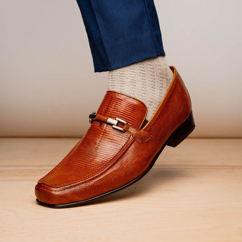 Marco Di Milano Fabro-Liz Cognac Leather Oxford