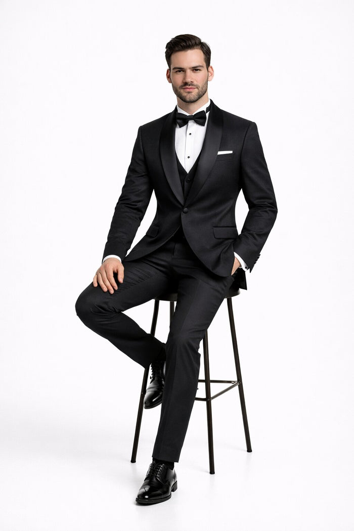 Father And Son Matching Suits -Gray Tuxedo