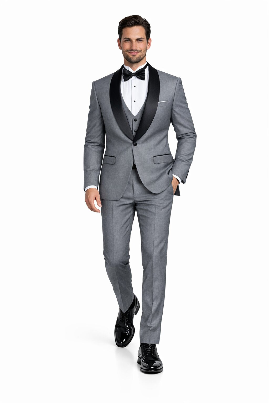 Father And Son Matching Suits -Gray Tuxedo | Alberto Nardoni
