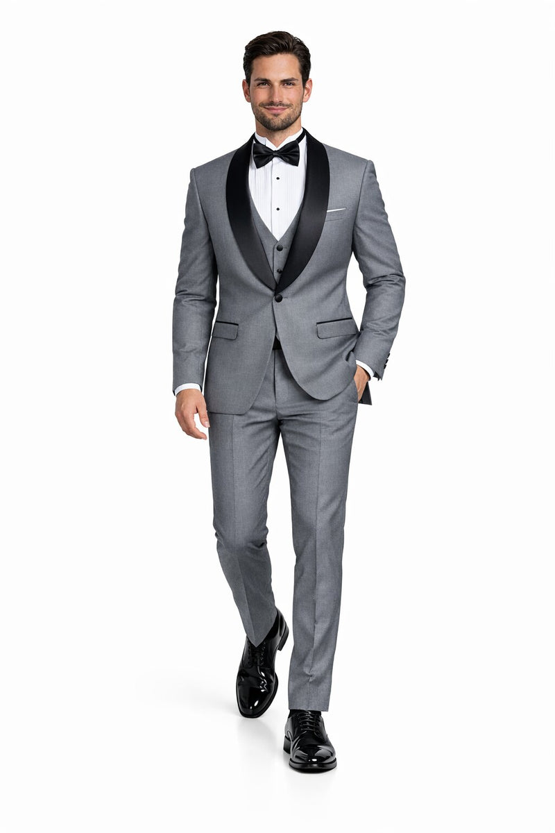Father And Son Matching Suits -Gray Tuxedo