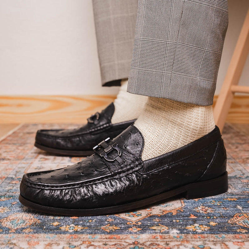 Marco Di Milano Ferrioni Black Leather Luxury Shoe
