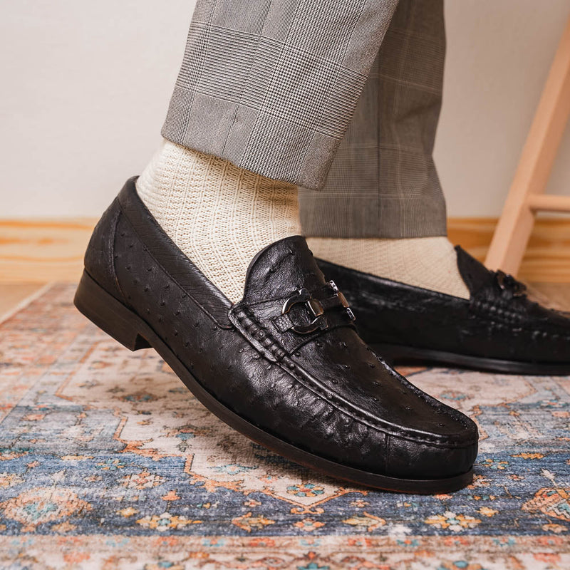 Marco Di Milano Ferrioni Black Leather Luxury Shoe