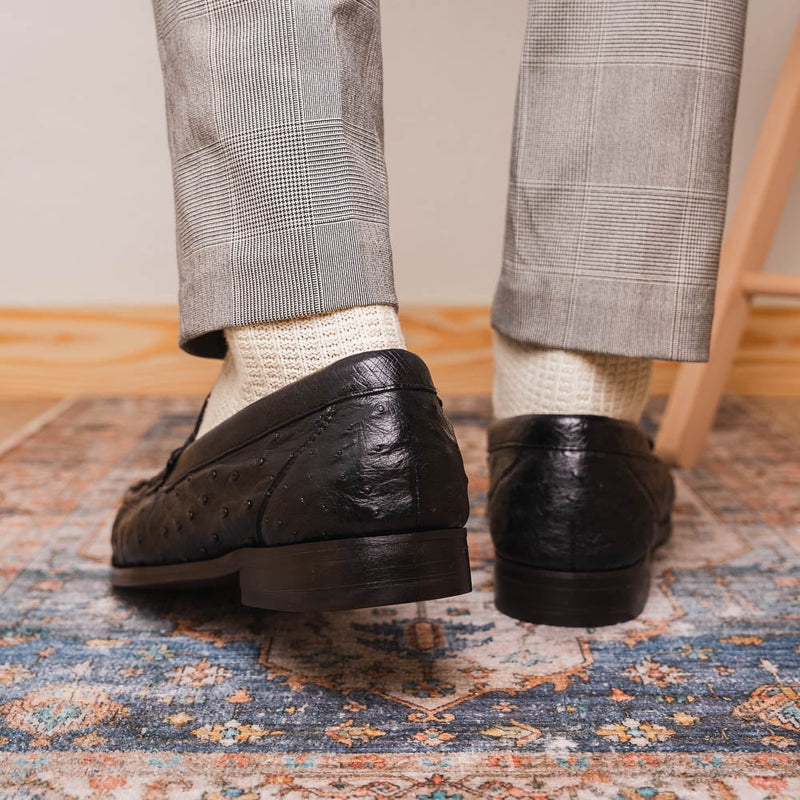 Marco Di Milano Ferrioni Black Leather Luxury Shoe