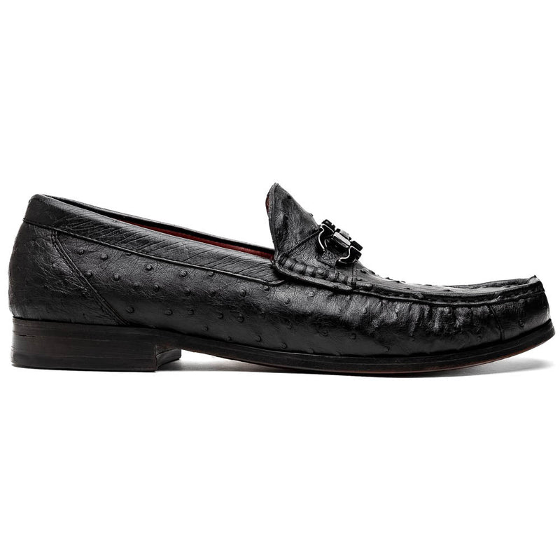 Marco Di Milano Ferrioni Black Leather Luxury Shoe