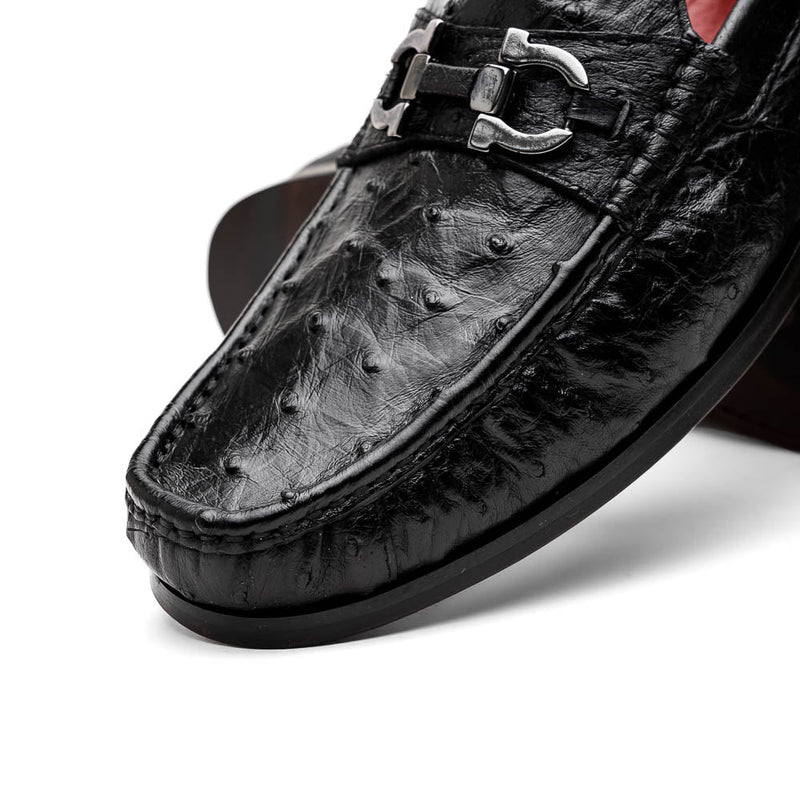 Marco Di Milano Ferrioni Black Leather Luxury Shoe