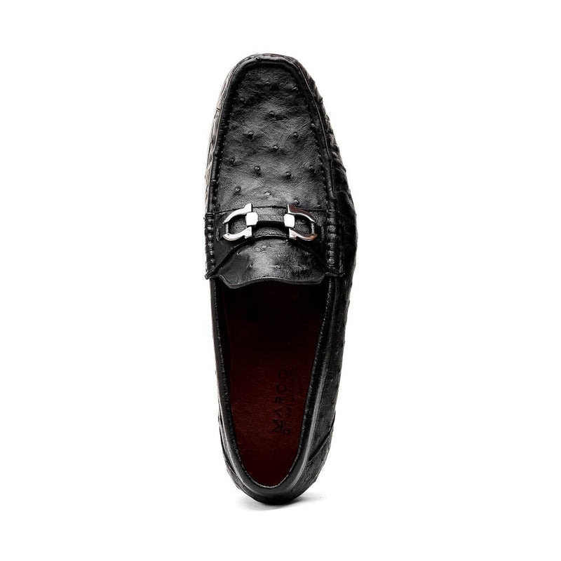 Marco Di Milano Ferrioni Black Leather Luxury Shoe