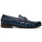 Marco Di Milano Ferrioni Ostrich Bit Loafers Navy