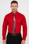 French Cuff With Tie And Handkerchief Style Multi-Color Men's Dress Shirt