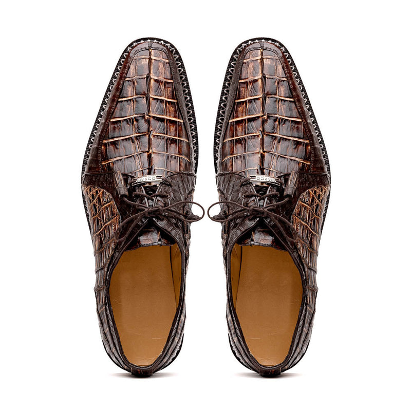 Marco Di Milano Caribe Rustic Orix Brown Leather Loafer