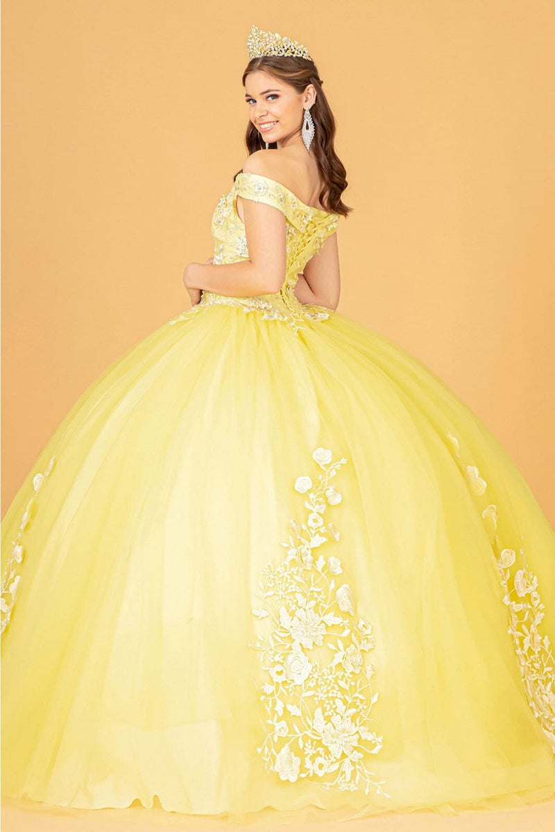Yellow Ball Gown by Elizabeth K GL2802