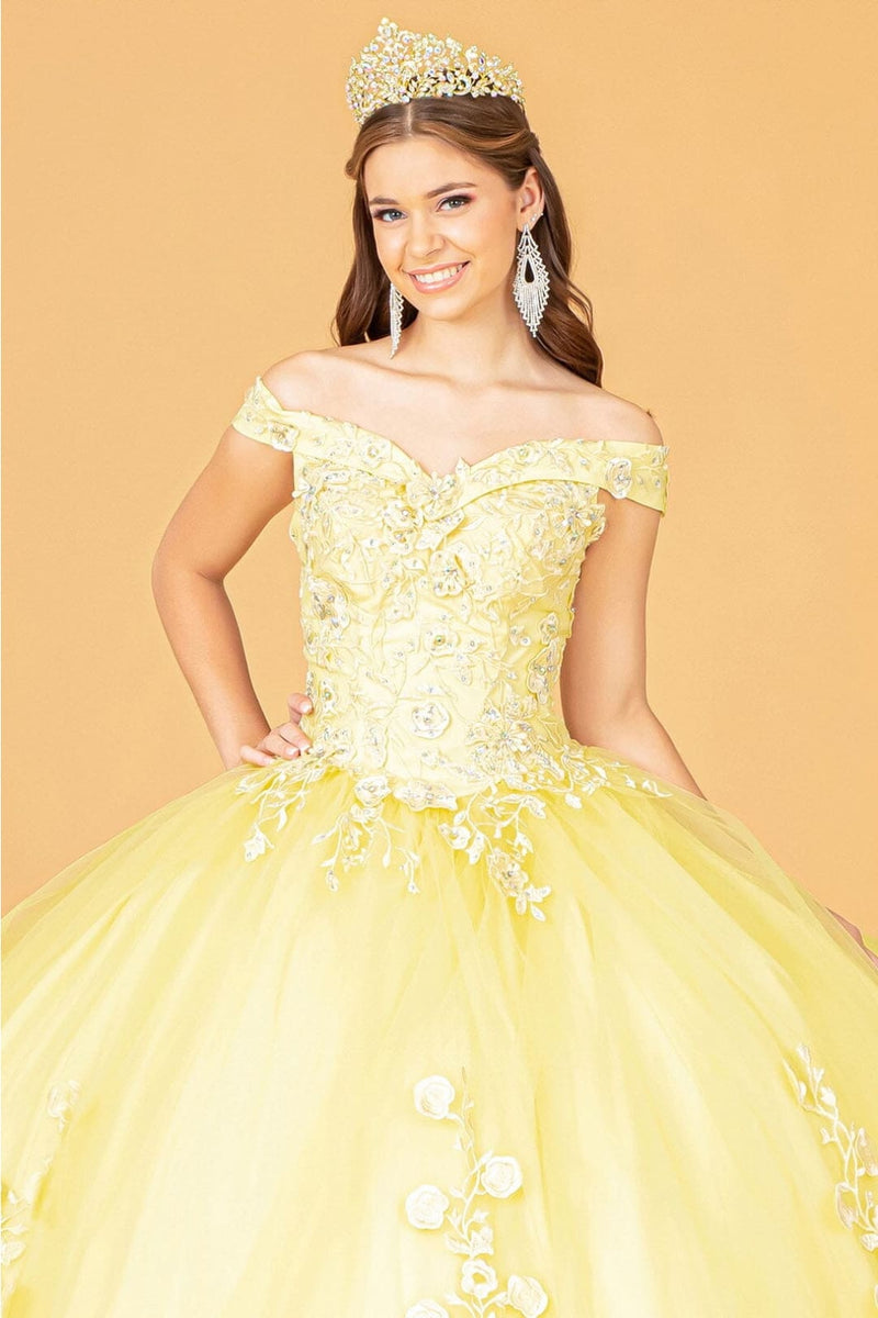 Yellow Ball Gown by Elizabeth K GL2802