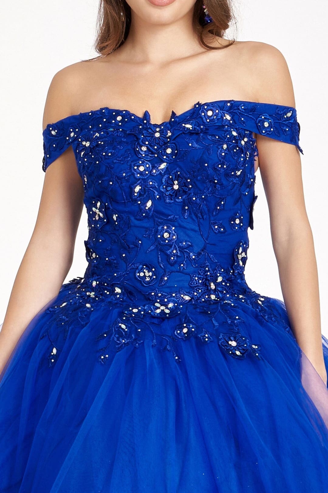 Sweet 16 Royal Blue Gown by Elizabeth K GL2802