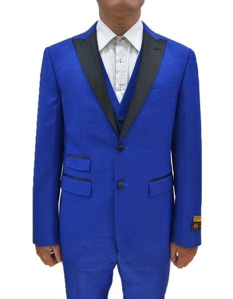 Royal Blue Prom Suit - AlbertoNardoniStore