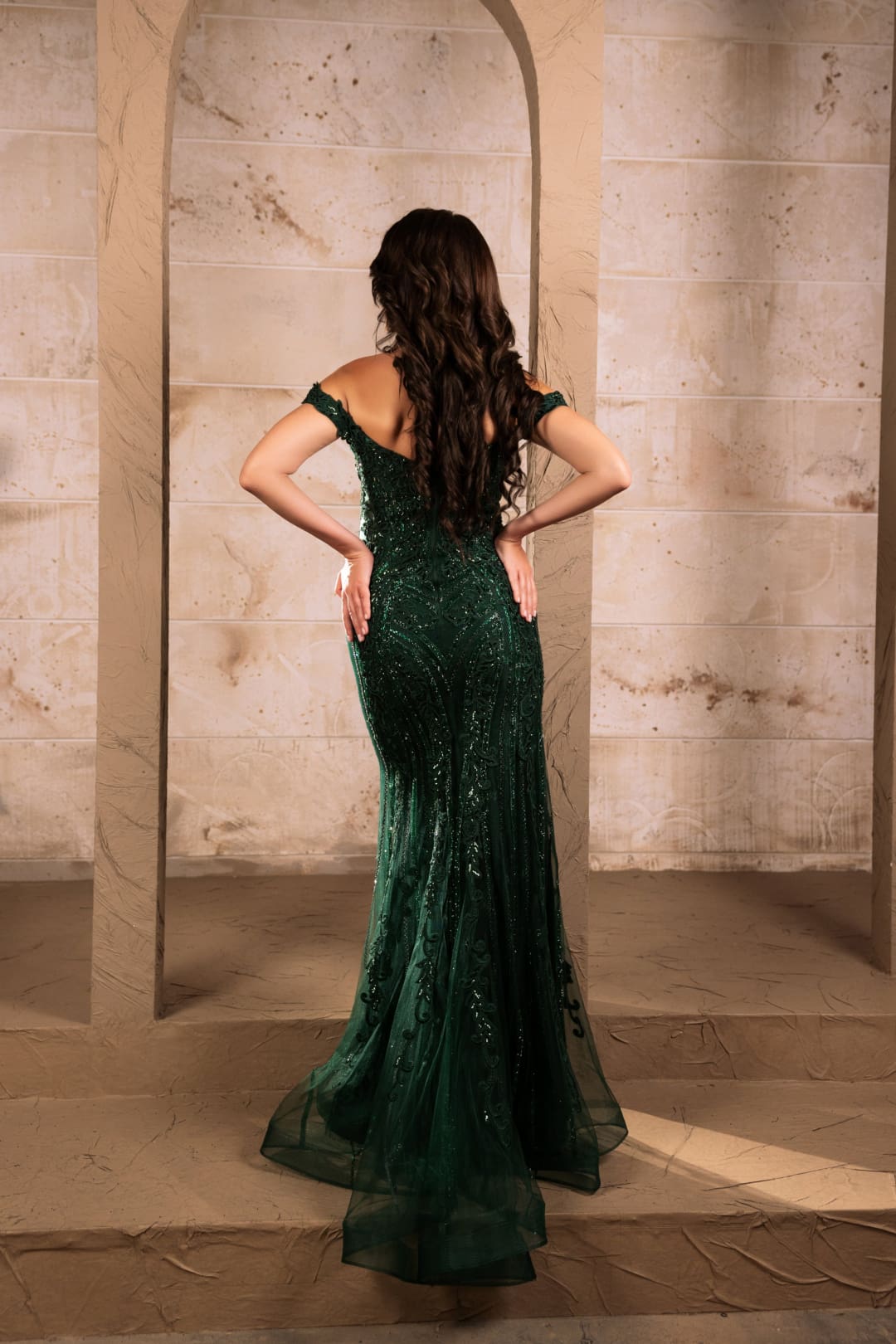Formal Dress Beaded Mermaid Prom Gown By Royal Queen RQ8157-New Collection