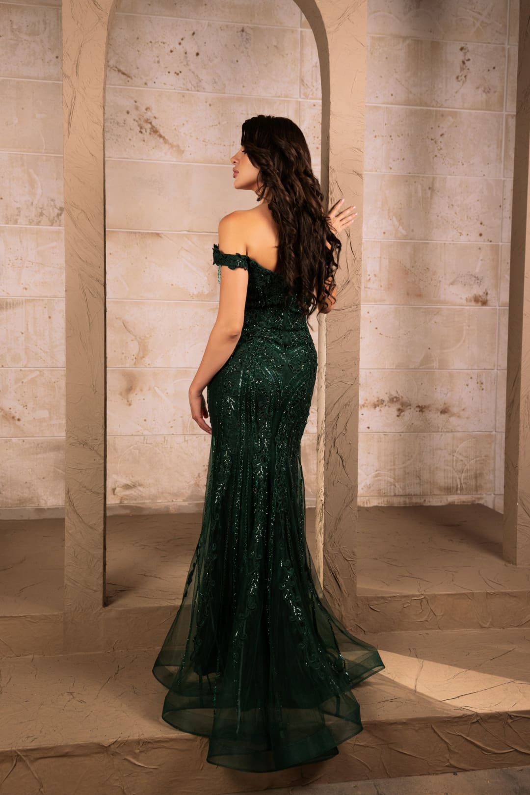 Formal Dress Beaded Mermaid Prom Gown By Royal Queen RQ8157-New Collection