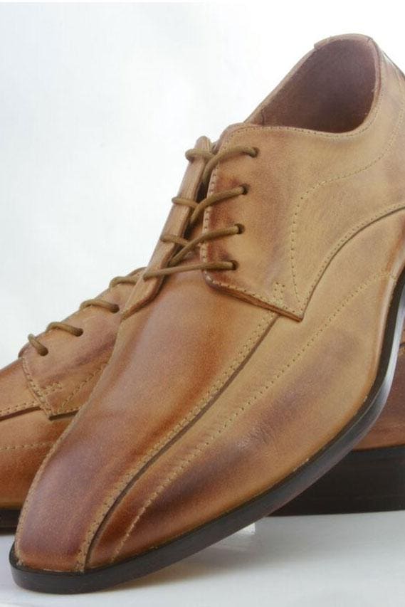 Mens Light Brown Dress Shoe