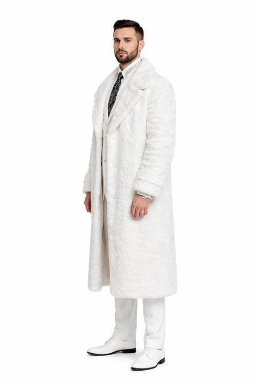 Fur Pimps Fur Coat White Pimp Jacket