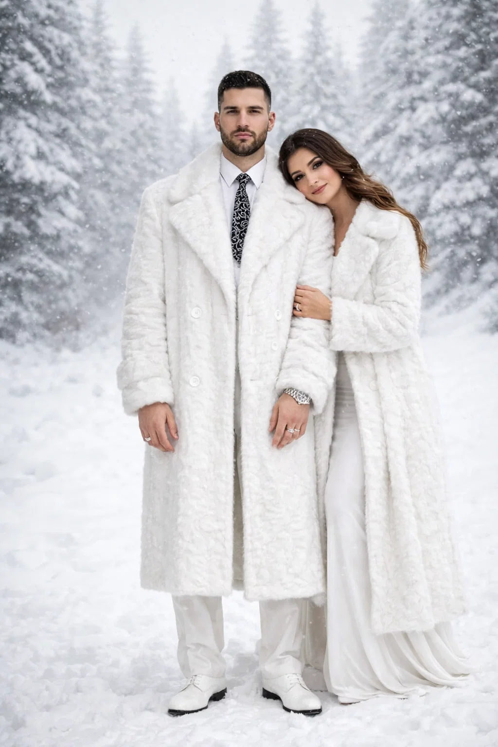 Fur Pimps Fur Coat White Pimp Jacket