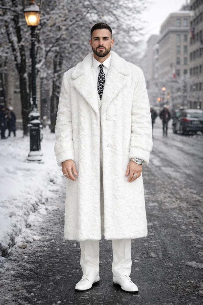 Fur Pimps Fur Coat White Pimp Jacket