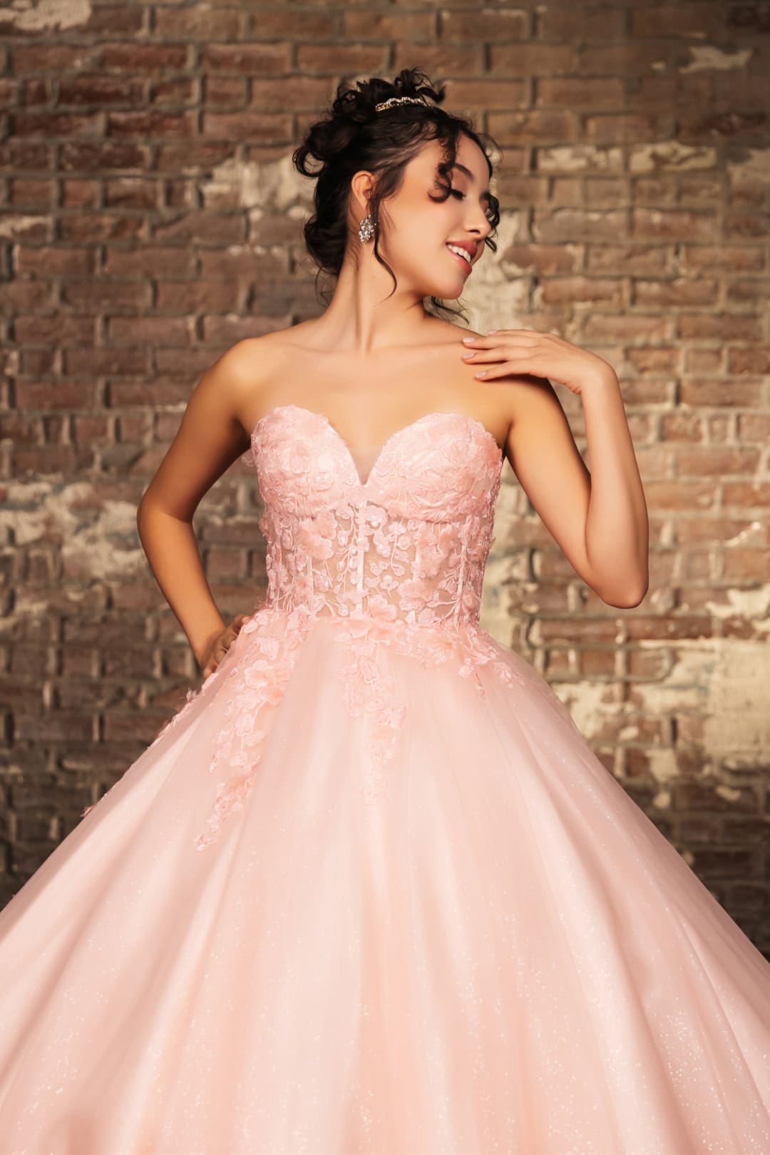 Quinceanera Gown Sweetheart Corset Back Gala Dress By Layla K LK243