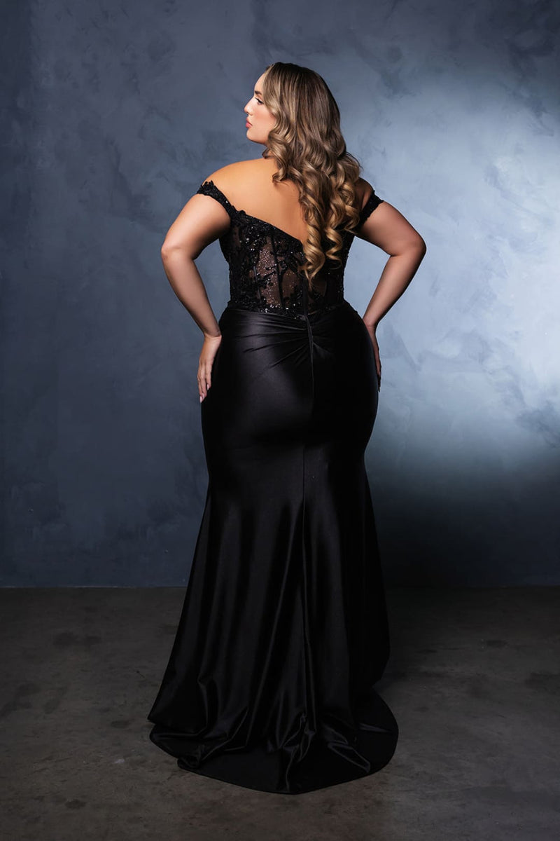 Gala Night Dress Off Shoulder Mermaid Prom Dress By May Queen MQ2141
