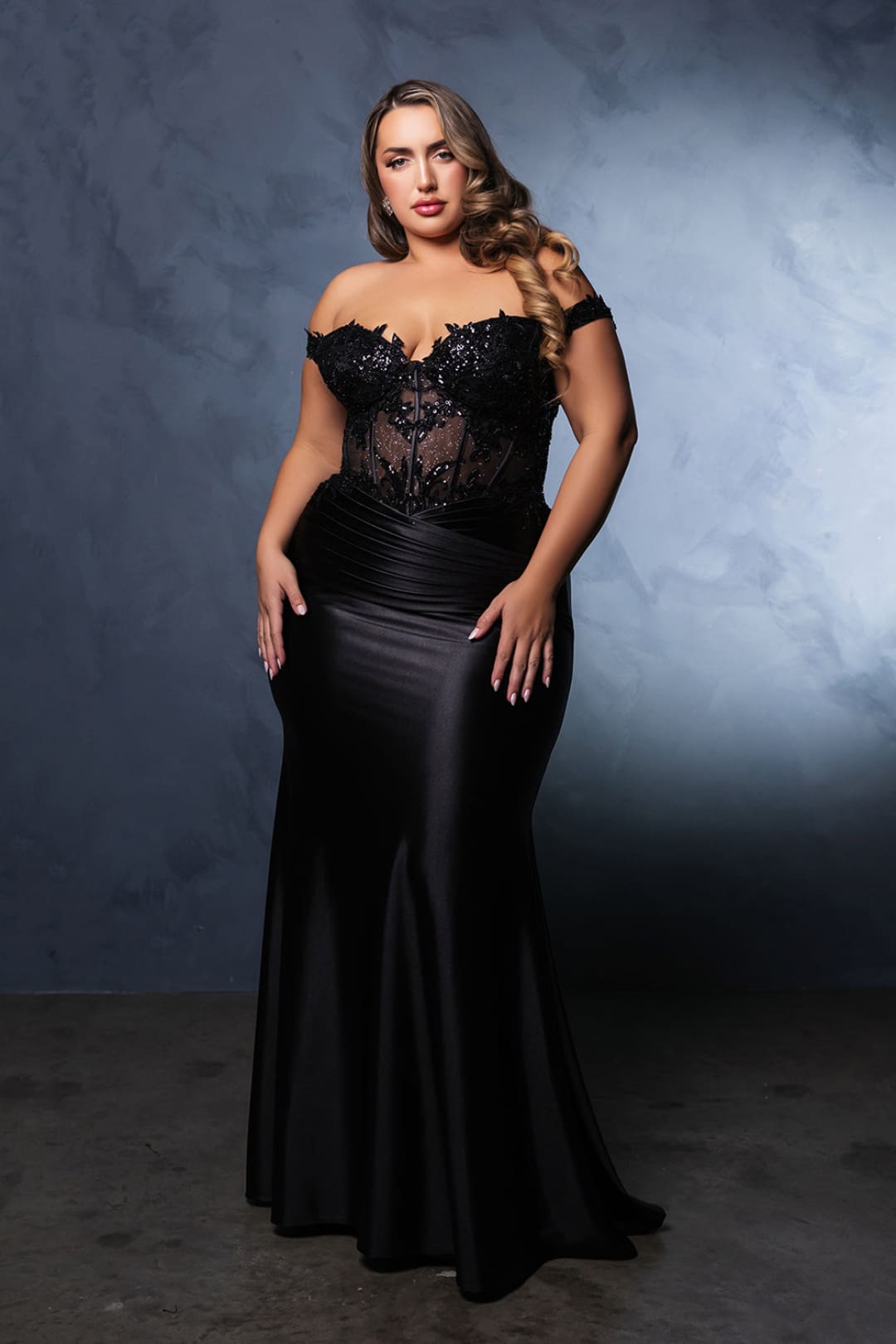 Gala Night Dress Off Shoulder Mermaid Prom Dress By May Queen MQ2141