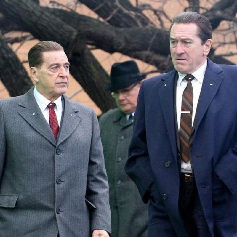 Frank Sheeran The Irishman Robert De Niro Blue Coat - Image 3